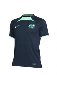 Fotbalové Dres Austrálie Venkovní Oblečení MS 2022 Krátký Rukáv